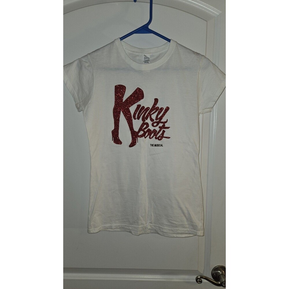 Kinky Boots Official Broadway Merch Red Glitter Cyndi Lauper Drag Queen Medium